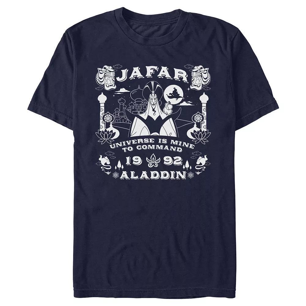 Disney's Aladdin Jafar Ouija Board Men's Graphic Tee, Size: Small, Blue Product Image