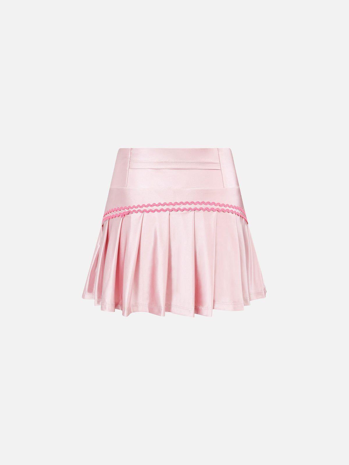 Aelfric Eden Embroidery Ripple Skirt Female Product Image