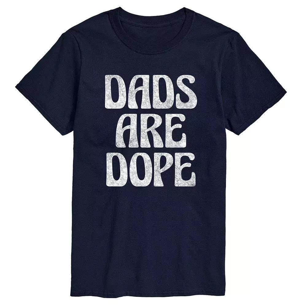 Big & Tall Dads Are Dope Graphic Tee, Mens Product Image
