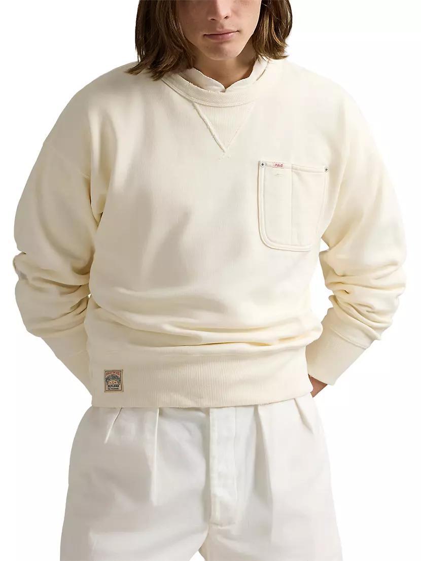 Fleece Pocket Crewneck Sweatshirt Product Image