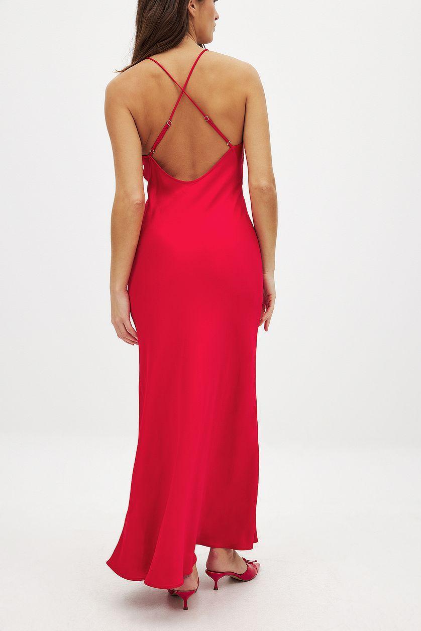 Satin Slip Dress Product Image