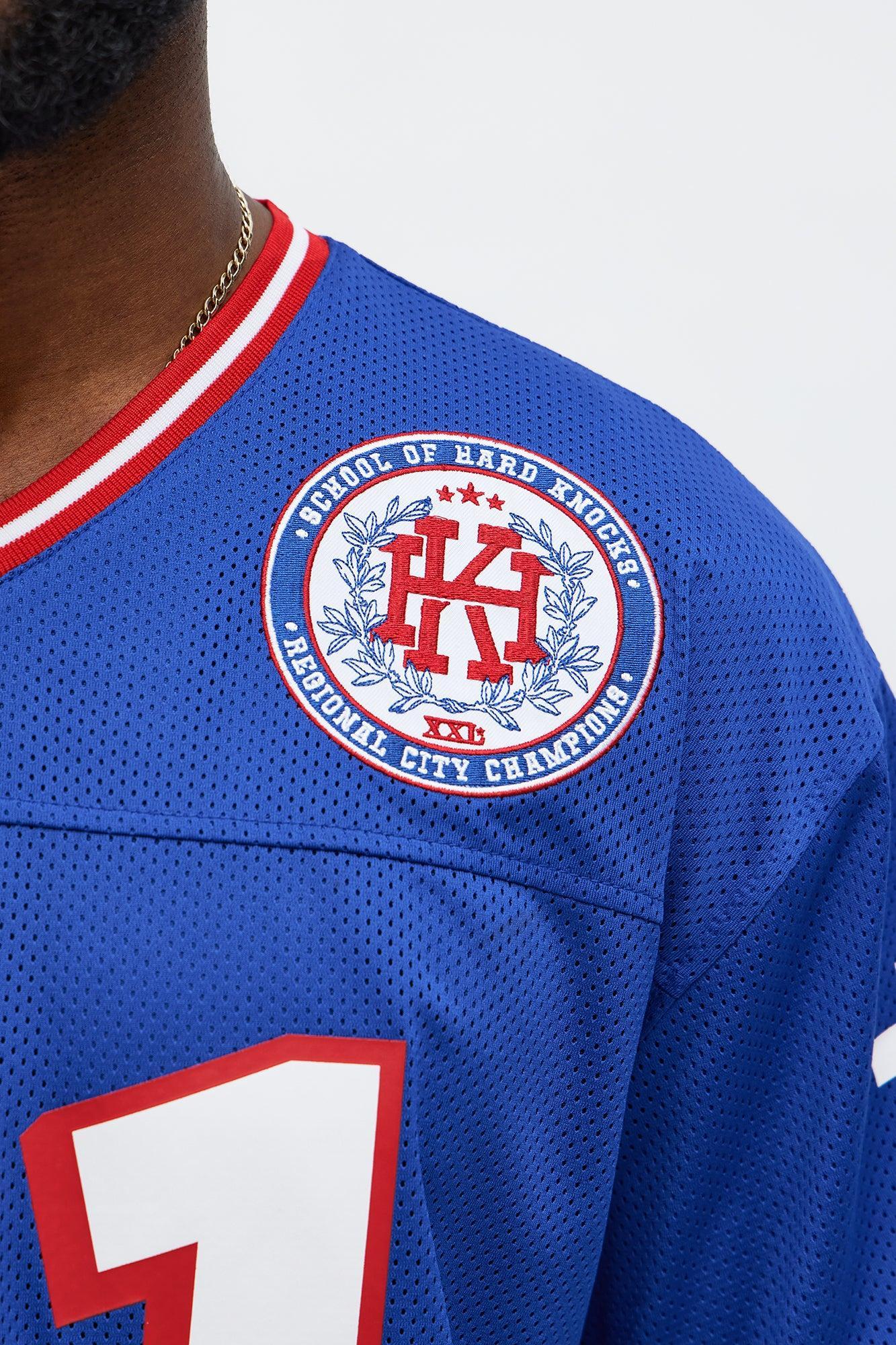 Short Sleeve Grind Academy Jersey - Blue Product Image