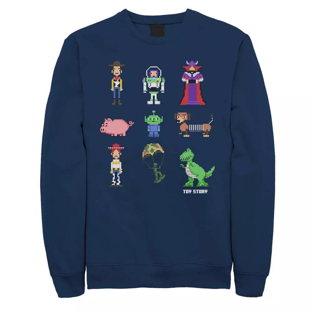 Mens Marvel Captain Marvel Flight Powers Sweatshirt Blue Product Image