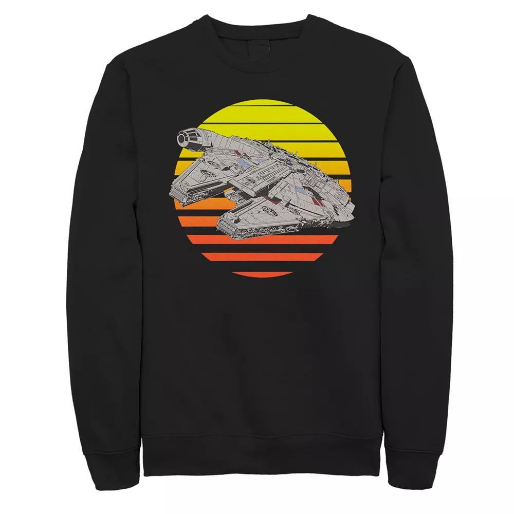 Men's Star Wars Millennium Falcon Tee, Size: Large, Black Product Image