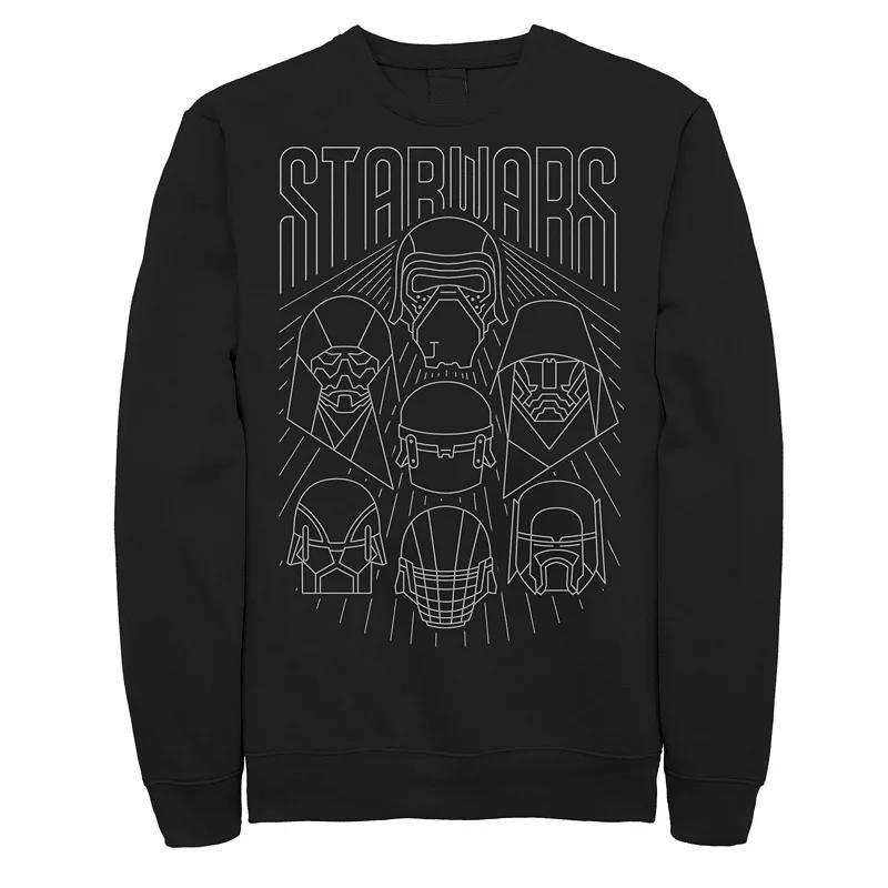 Men's The Mandalorian Dusty Sunset Sweatshirt, Size: XXL, Grey Heather Product Image