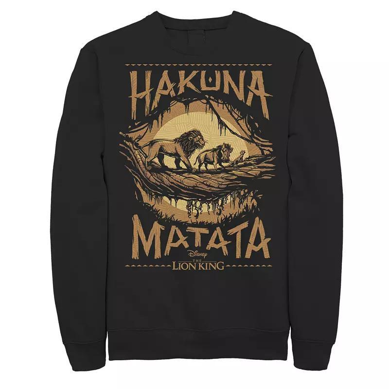 Big & Tall Star Wars The Mandalorian Varsity Child Fleece Sweatshirt, Men's, Size: Large Tall, Black Product Image