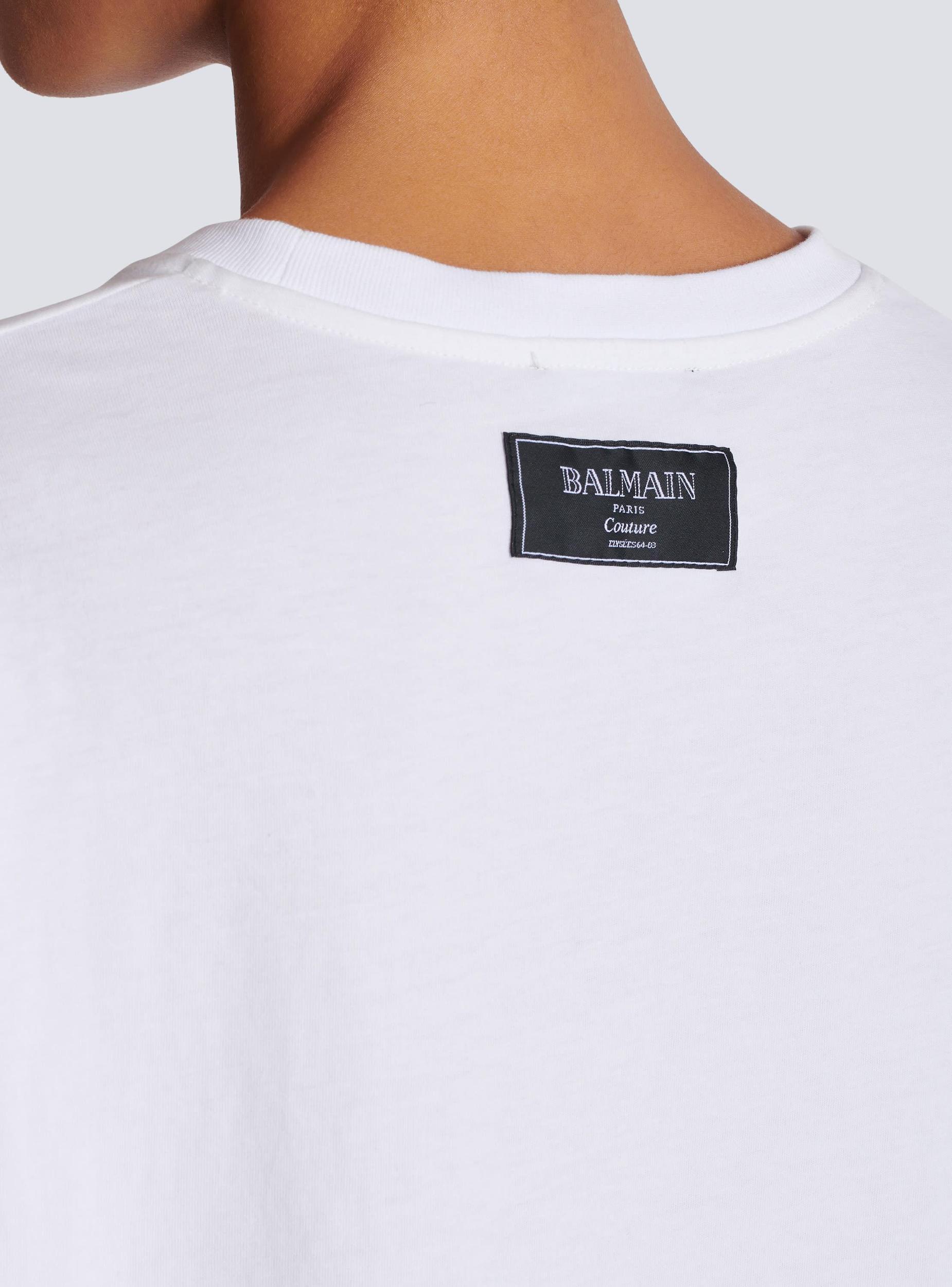 Short-sleeved T-shirt with Kiss print Product Image