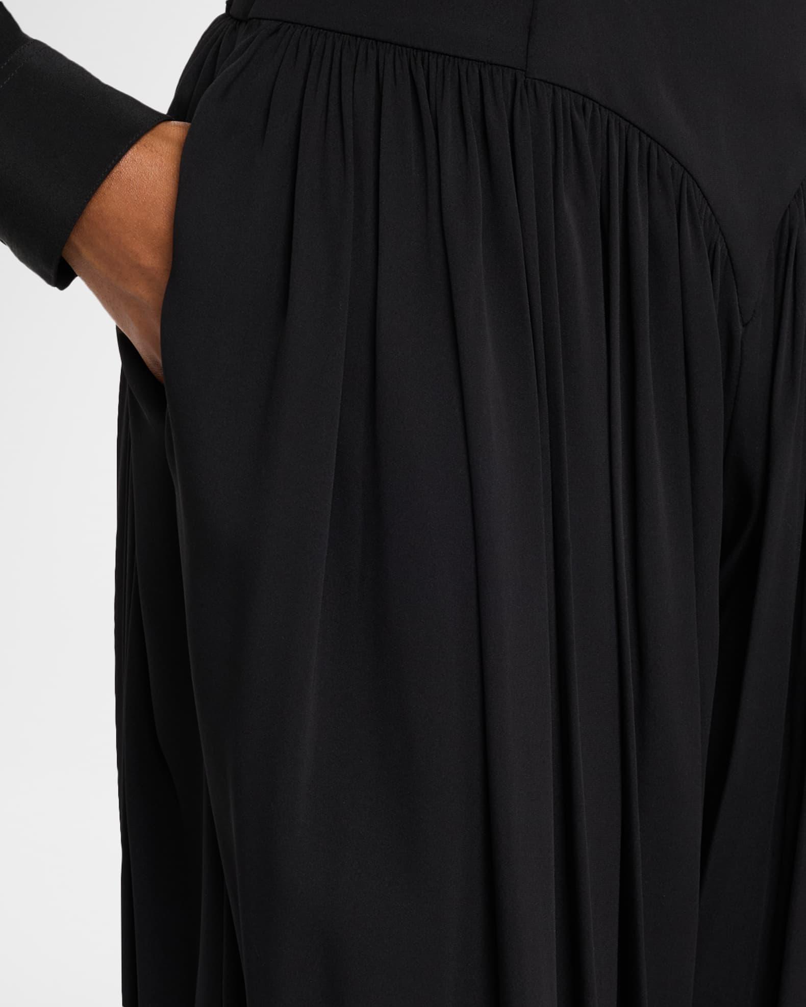 High-Rise Balloon-Leg Crop Bloomer Pants Product Image