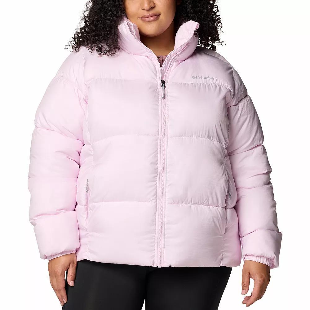 Plus Size Columbia Puffect II Full Zip Puffer Jacket, Women's, Size: 3XL, Clematis Blue Product Image