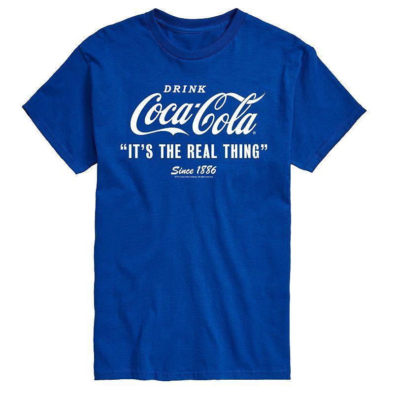 Mens Coca-Cola Its A Real Thing Graphic Tee Product Image