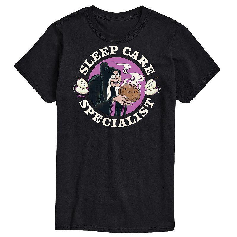 Disney Villains Evil Queen Mens Sleep Care Specialist Graphic Tee Product Image