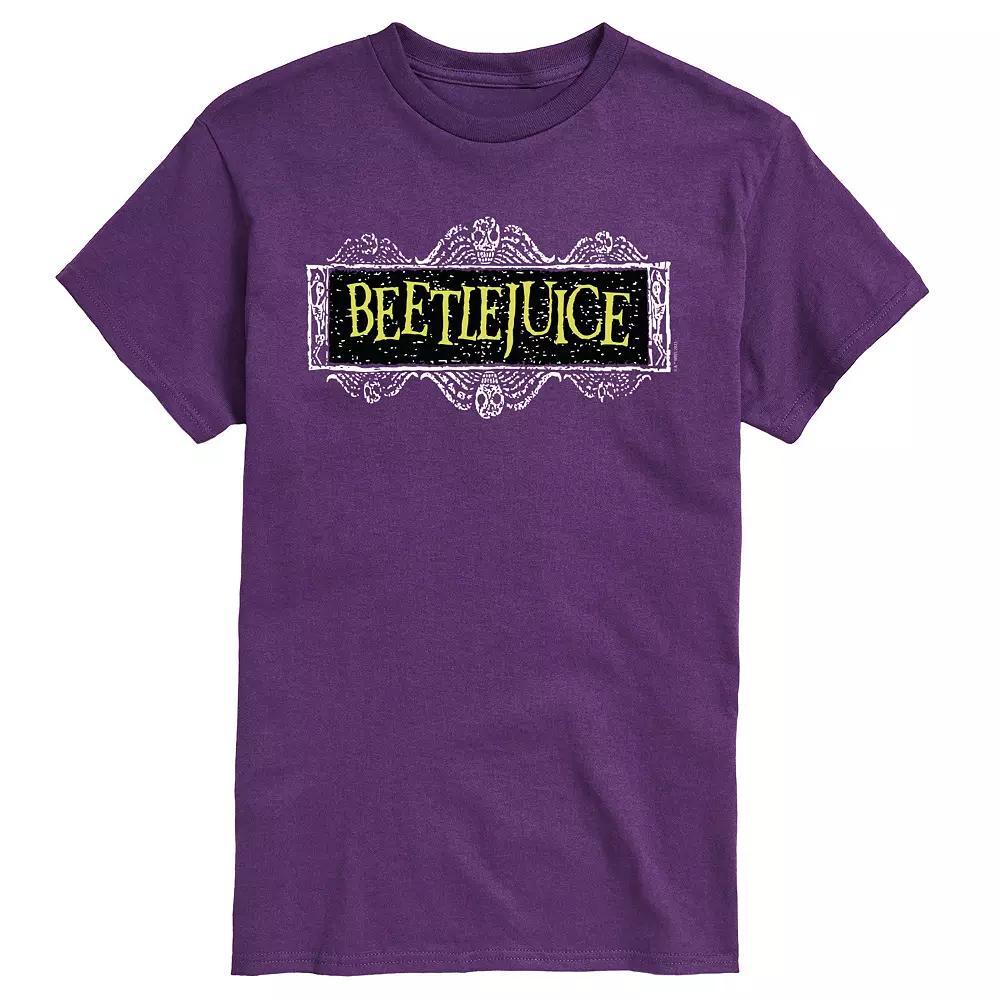 Men's Beetlejuice Logo Tee, Size: XL, Red Product Image