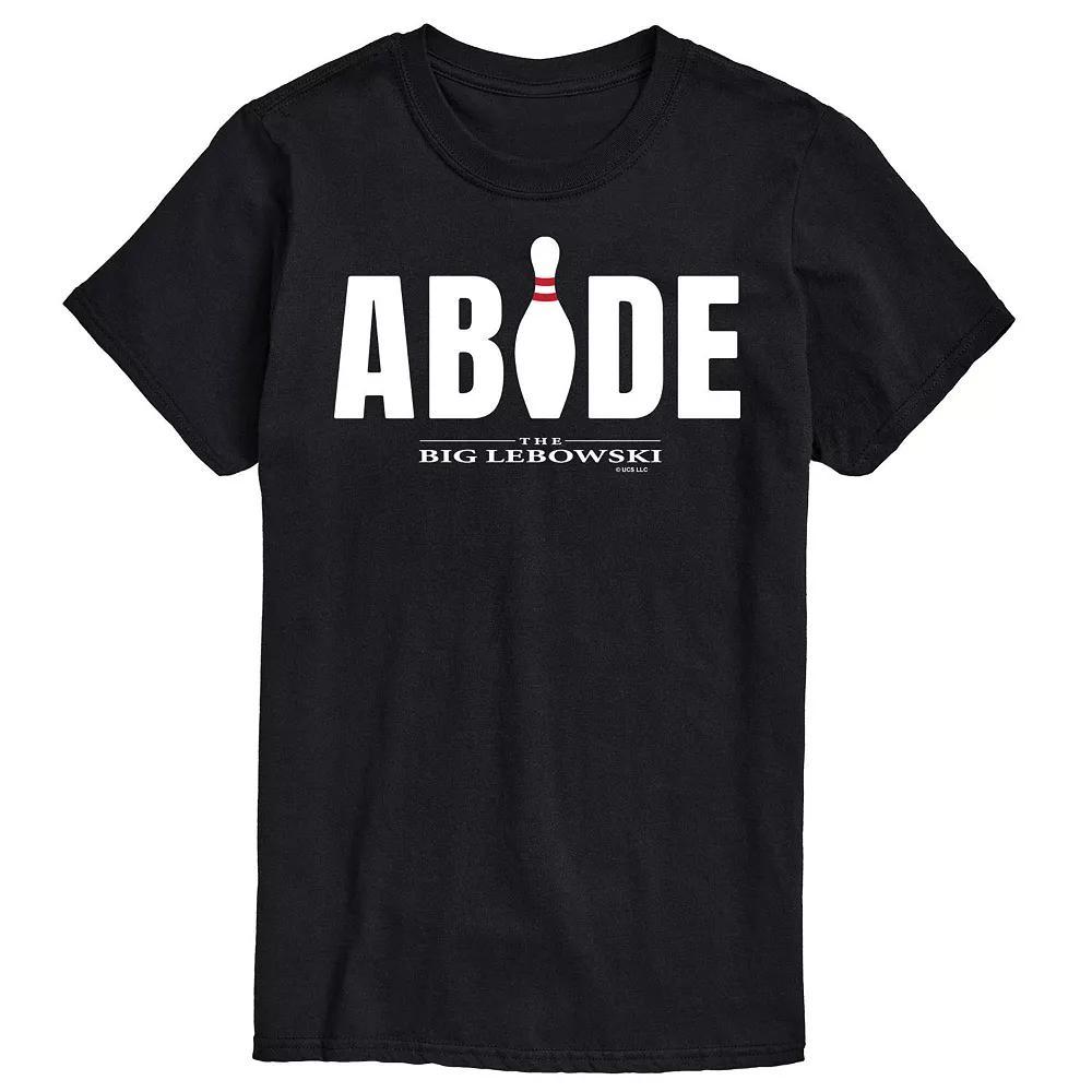 Big & Tall The Big Lebowski Abide Tee, Men's, Size: 4XB, Black Product Image