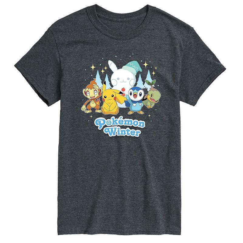 Big & Tall Pokemon Sinnoh Winter Tee, Mens Product Image