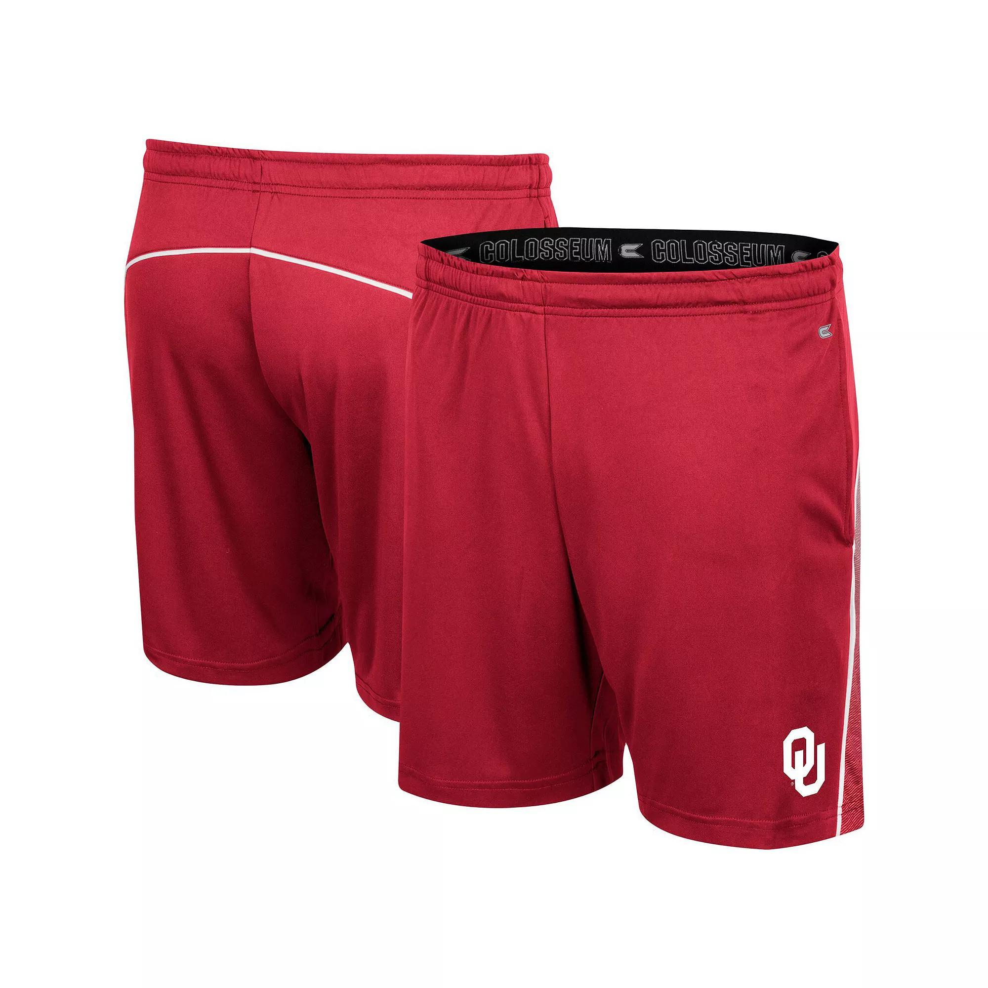 Men's Colosseum Crimson Oklahoma Sooners Laws of Physics Shorts, Size: Medium, Red Product Image