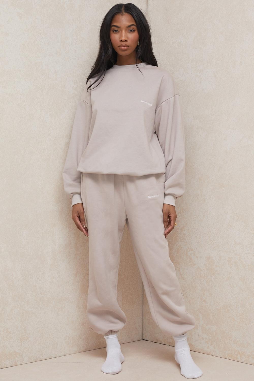 Sky  stone fleece back jogging trousers Product Image