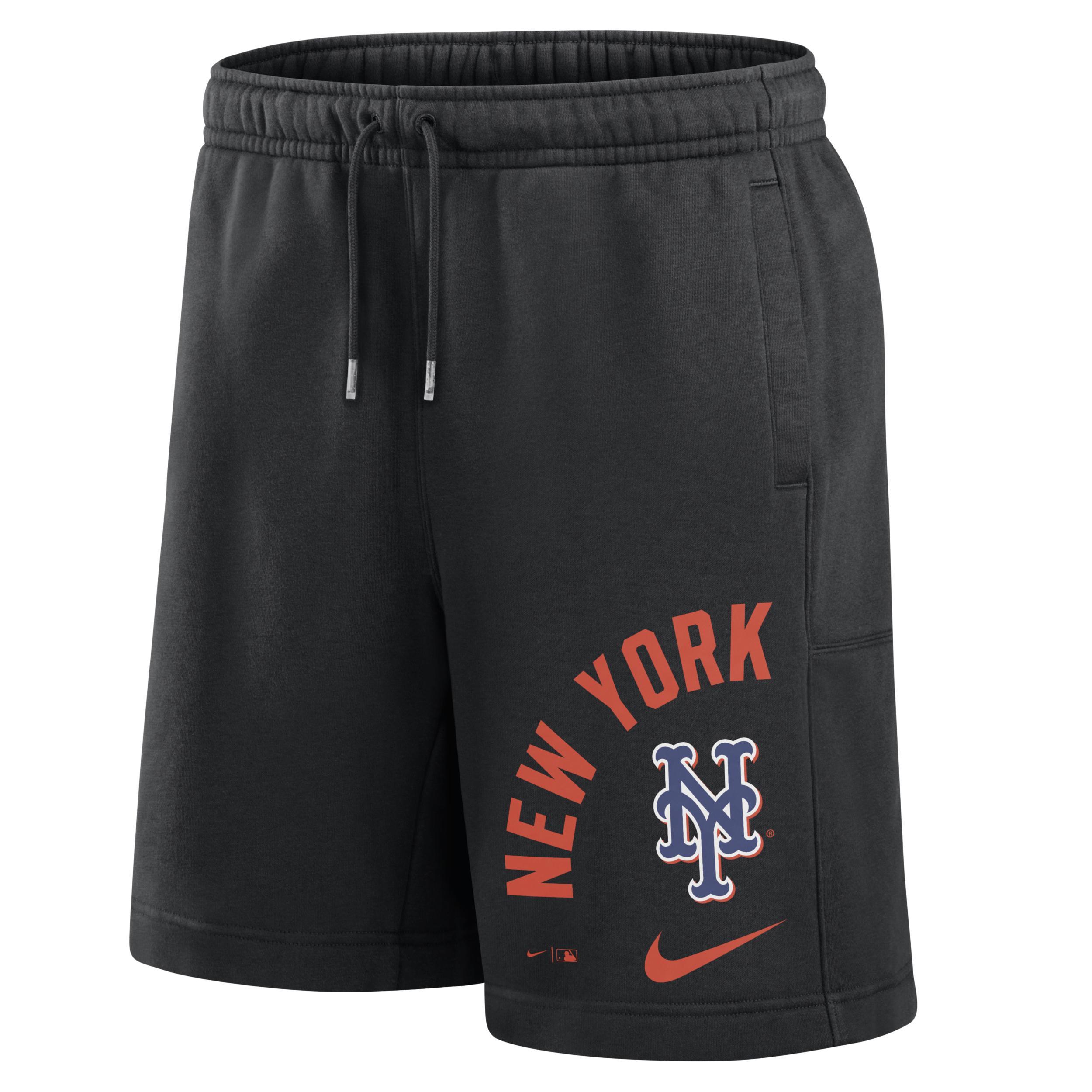 Men's Nike Black New York Mets Arched Kicker Shorts, Size: XL Product Image