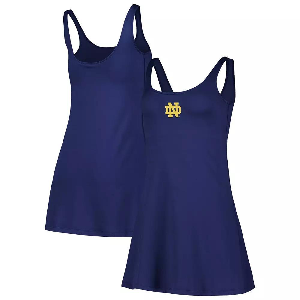 Women's ZooZatz Navy Notre Dame Fighting Irish Logo Scoop Neck Dress, Size: XL, Blue Product Image