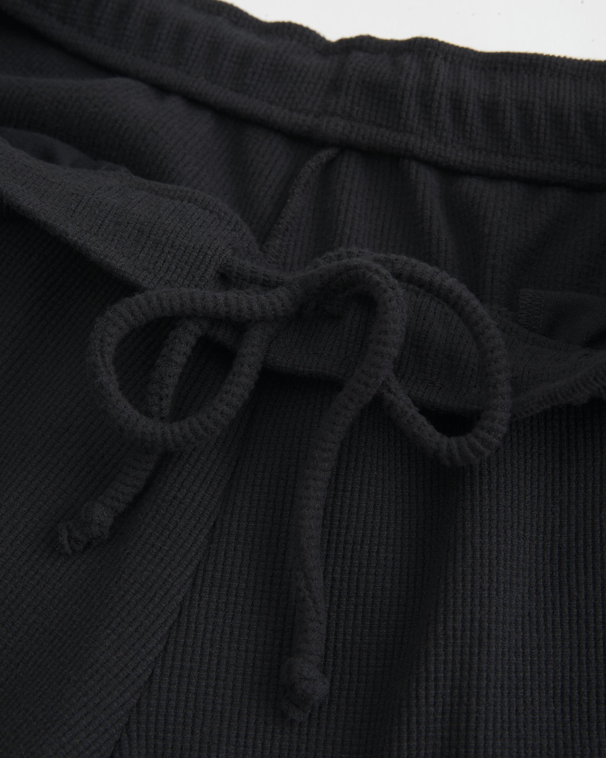 Gilly Hicks Cozy Waffle Wide-Leg Pants Product Image