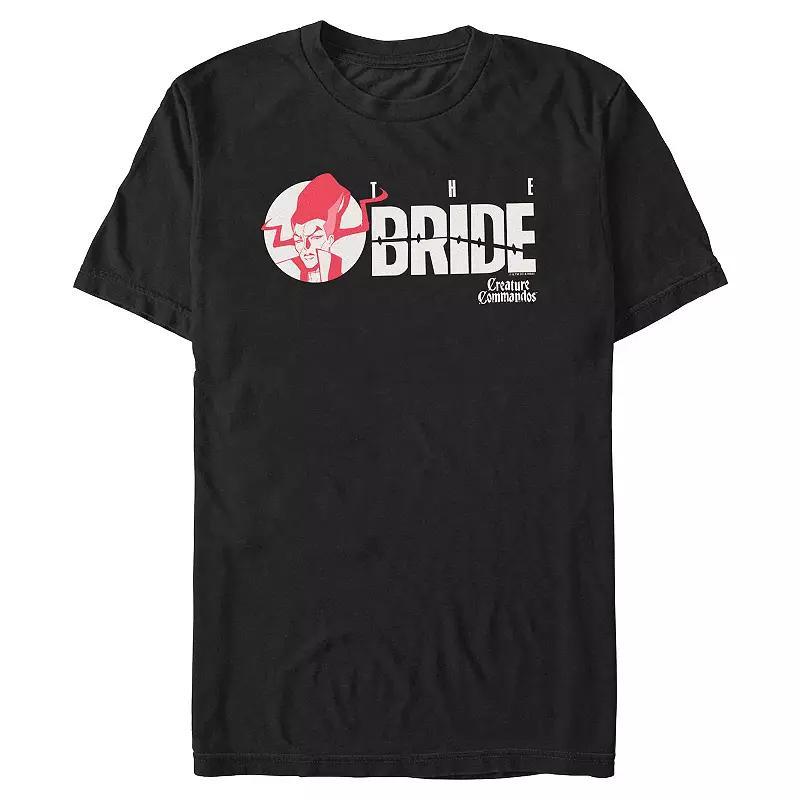 Men's Creature Commandos Presenting The Bride Graphic Tee, Size: Large, Black Product Image