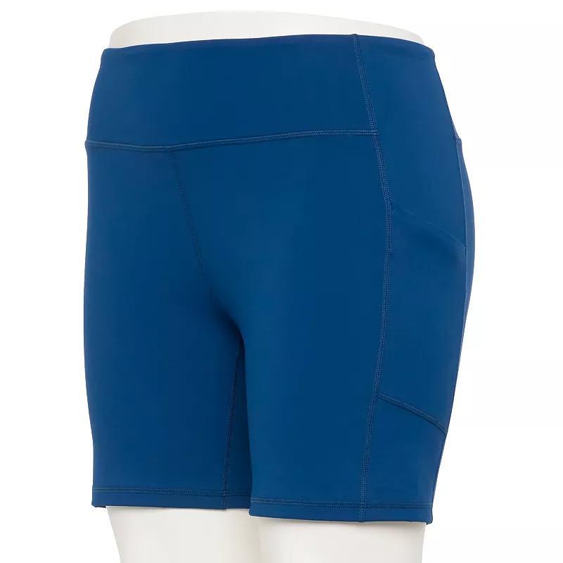 Plus Size Tek Gear Ultrastretch 7-in. Bike Shorts, Womens Product Image