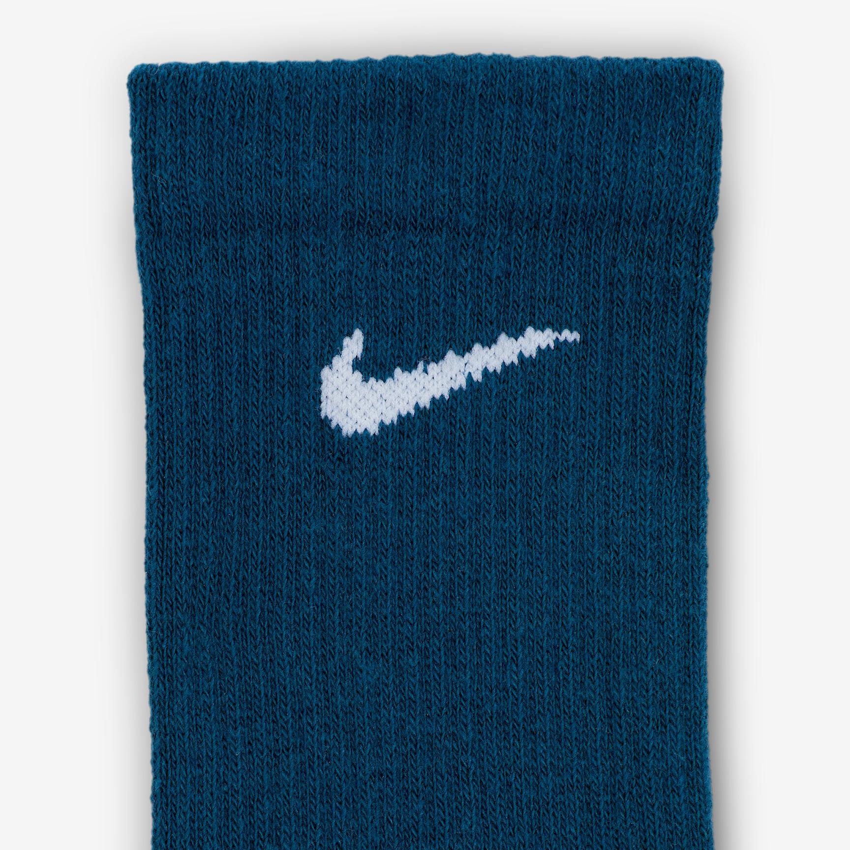 Nike Men's Everyday Plus Cushioned Training Crew Socks (6 Pairs) Product Image