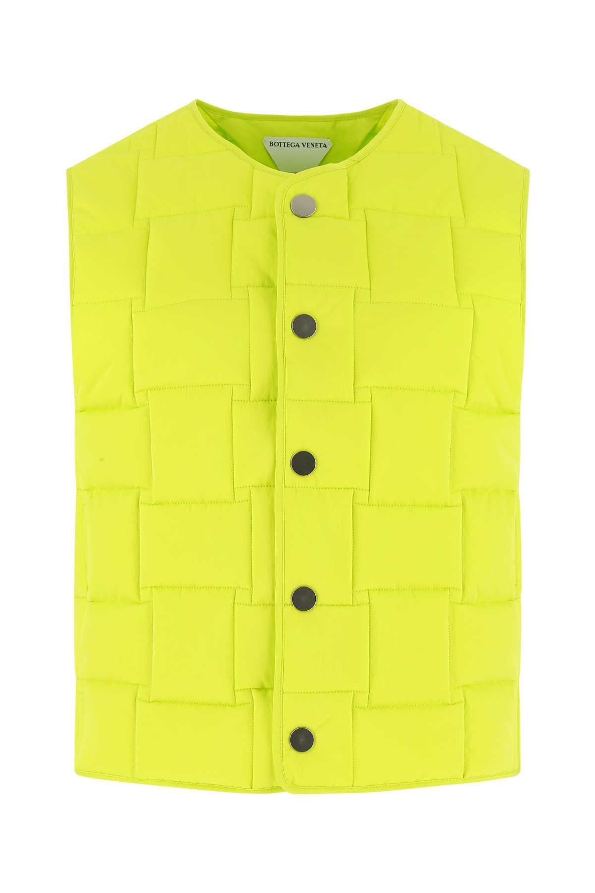 BOTTEGA VENETA Green Nylon Vest Product Image