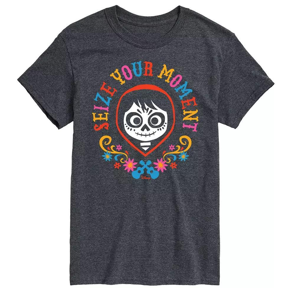 Disneys Coco Big & Tall Seize Your Moment Graphic Tee, Mens Product Image