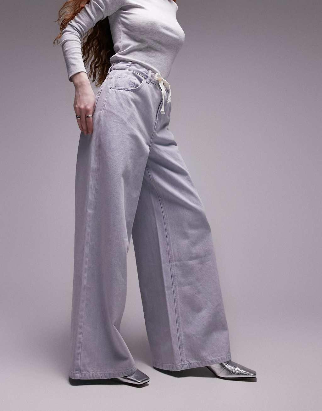 Topshop paper bag jeans Product Image