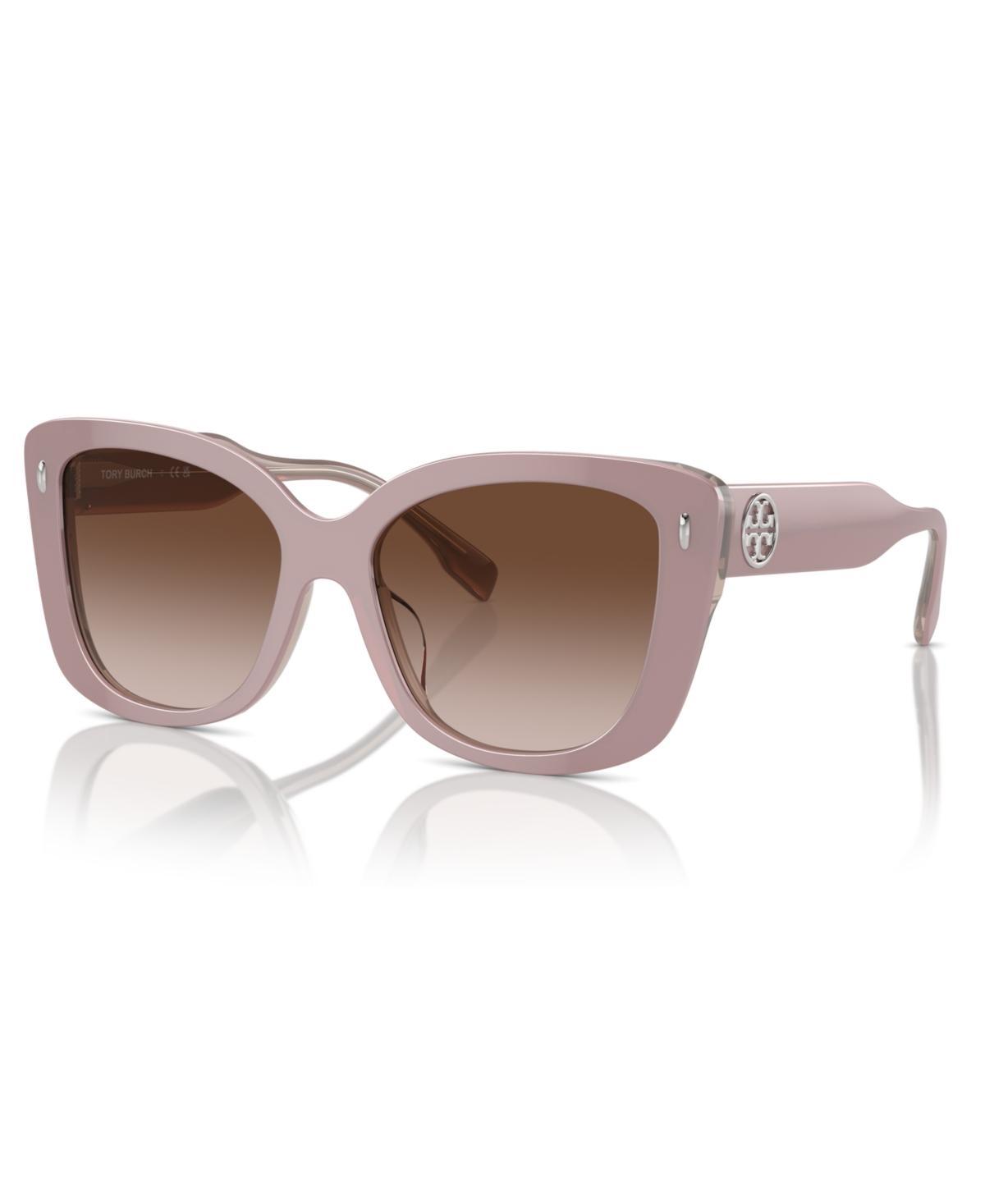 Tory Burch Womens TY7198U 54mm Tortoise Butterfly Sunglasses Product Image