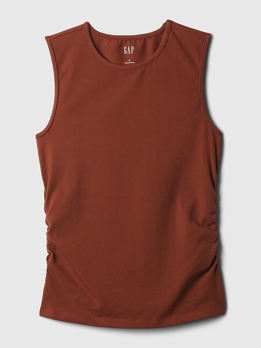 Compact Jersey Cropped Tank Top Product Image
