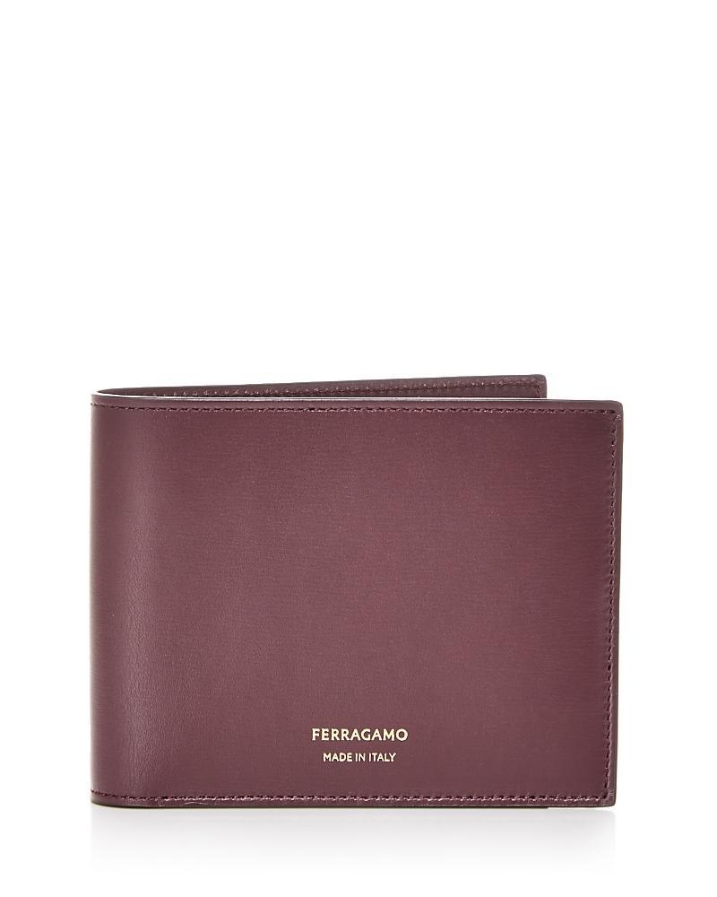 Ferragamo Mens Florence Leather Bifold Wallet Product Image