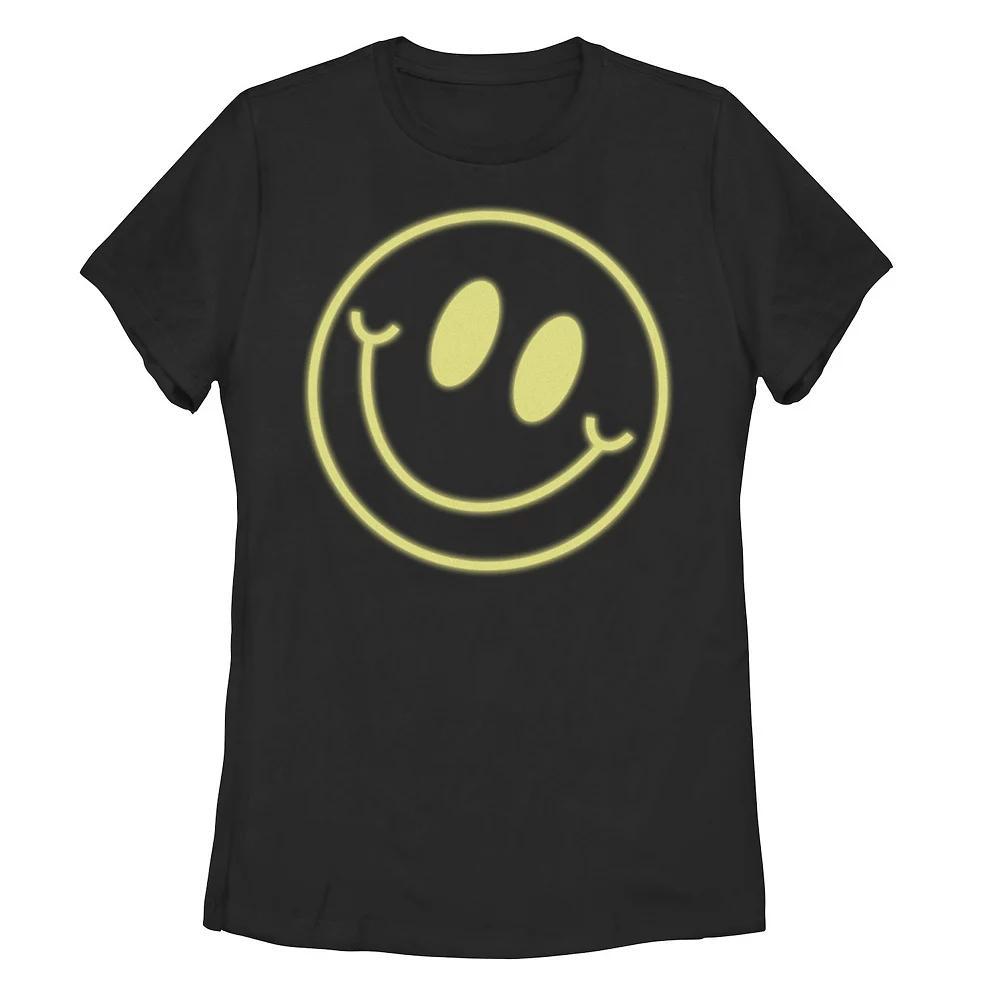 Juniors' Coca Cola Rainbow Arch Floral Logo Tee, Girl's, Size: XL, Black Product Image