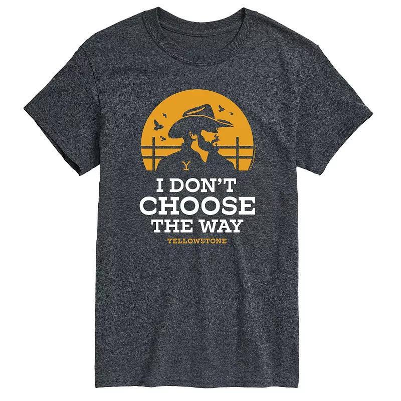 Big & Tall Yellowstone Choose The Way Tee, Mens Product Image