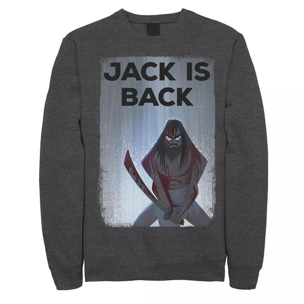 Men's Cartoon Network Samurai Jack The Jack Is Back Rainwaters Fleece, Size: Small, Blue Product Image