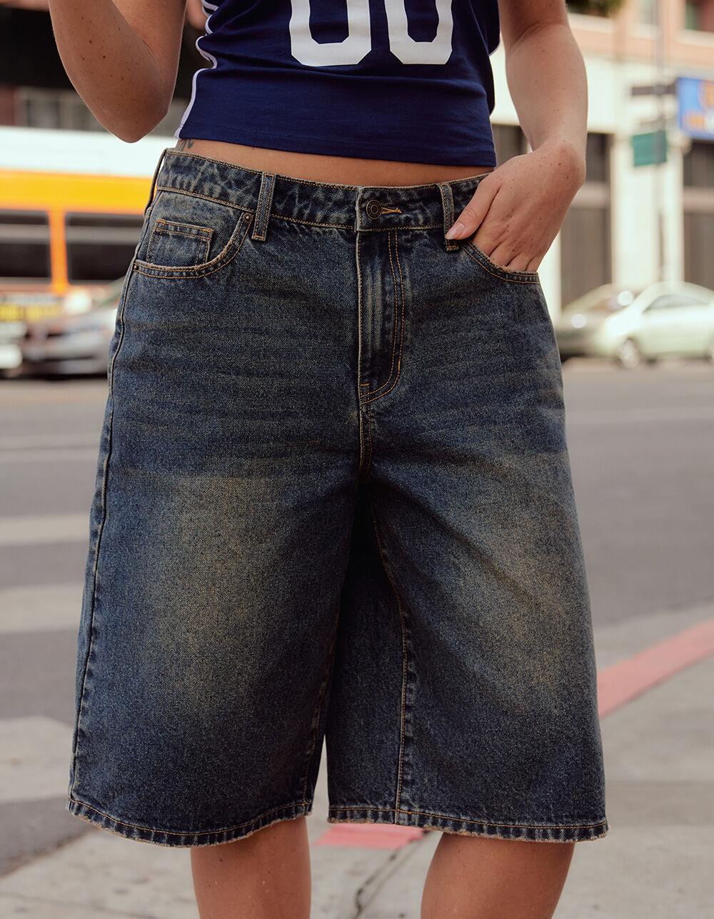 RSQ Womens Low Rise Baggy Jorts Product Image