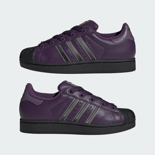 Womens adidas Superstar II Athletic Shoe - Preloved / Core Black / Off White Product Image