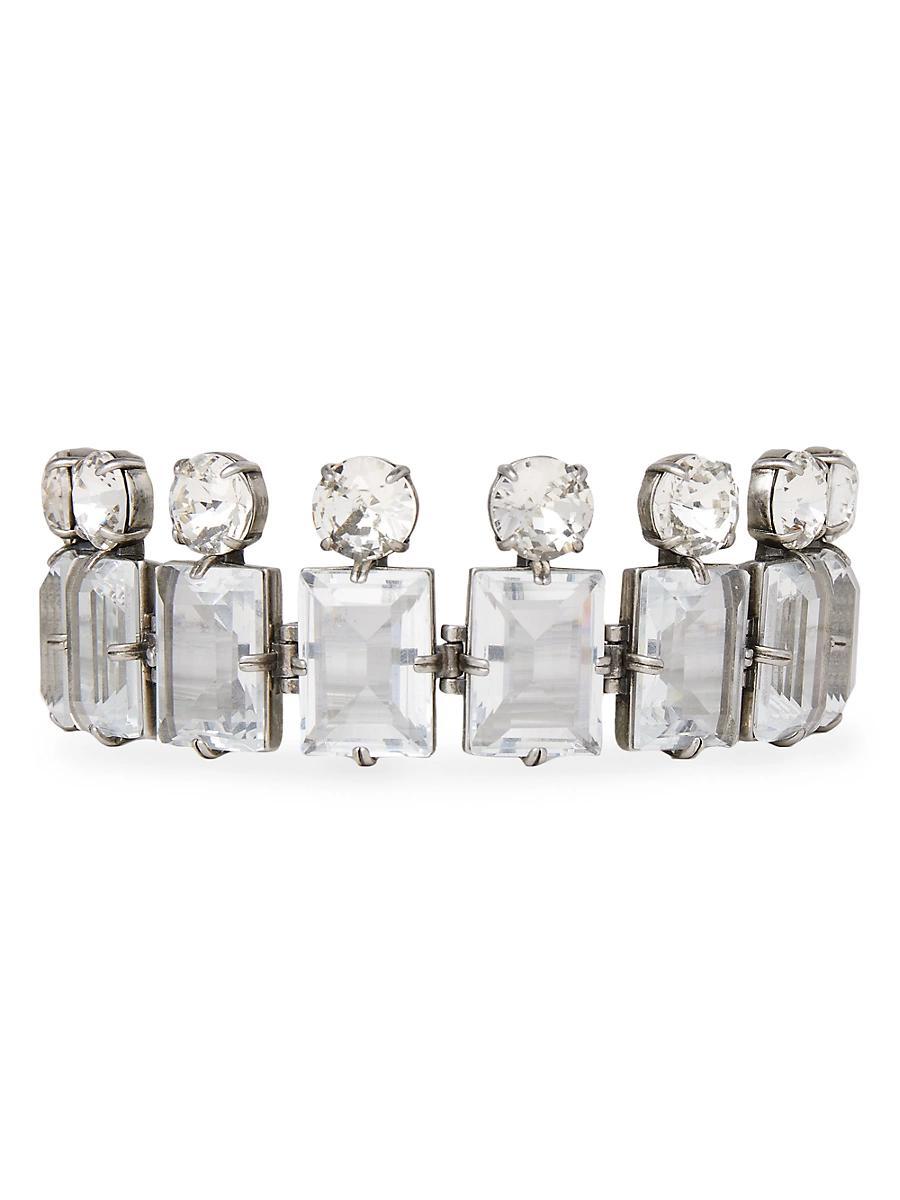 Womens Lele Sadoughi x Marilyn Monroe Antique Silvertone & Crystal Bracelet Product Image