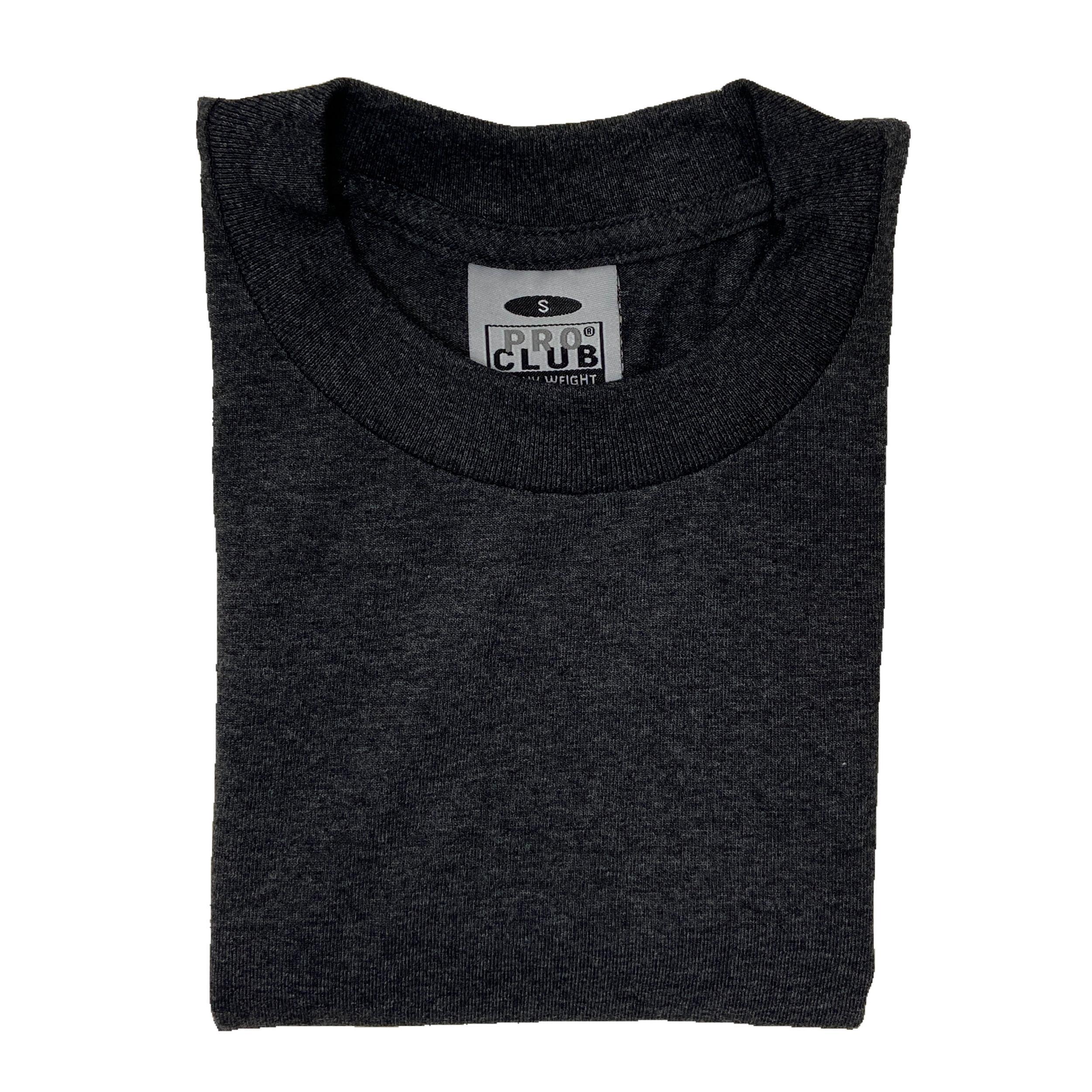 Pro Club Men's Heavyweight Cotton Short Sleeve Crew Neck T-Shirt Male Product Image