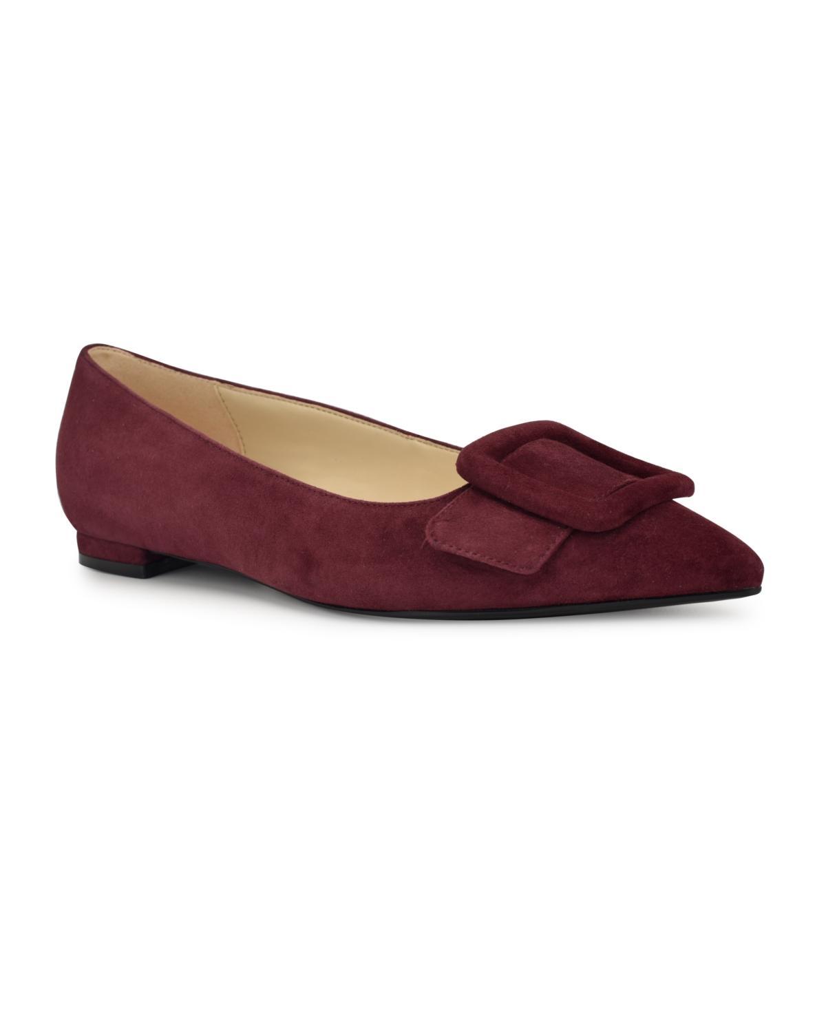 Nine West Jesike Women's Slip-On Pointy Toe Dress Flats, Size: 7.5, Dark Blue Tweed Product Image