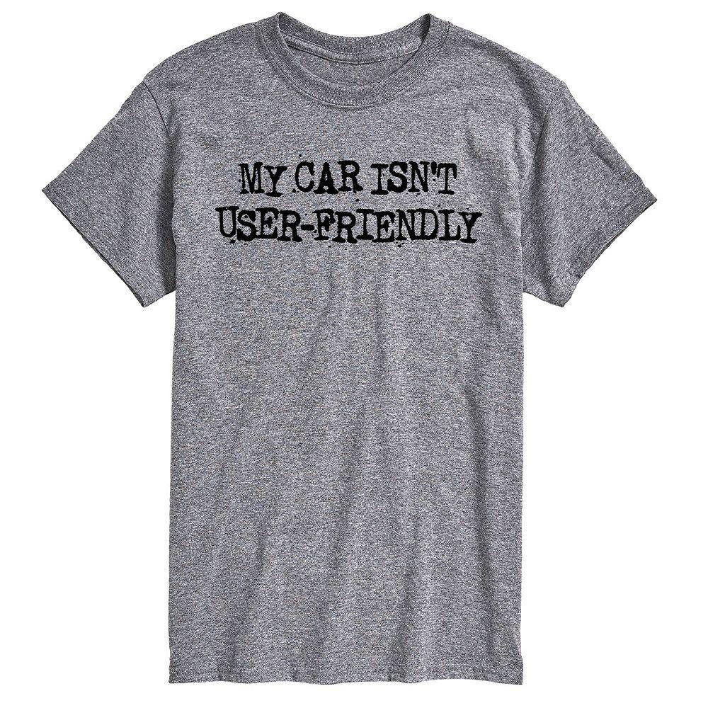 Mens My Car Isnt User Friendly Tee Product Image