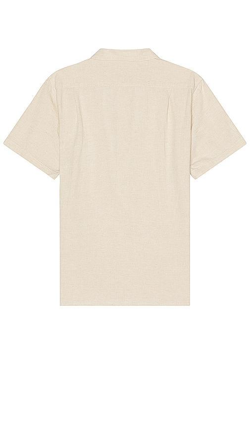Rhythm Classic Linen Short Sleeve Shirt (Baked Clay) Men's Short Sleeve Button Up Product Image