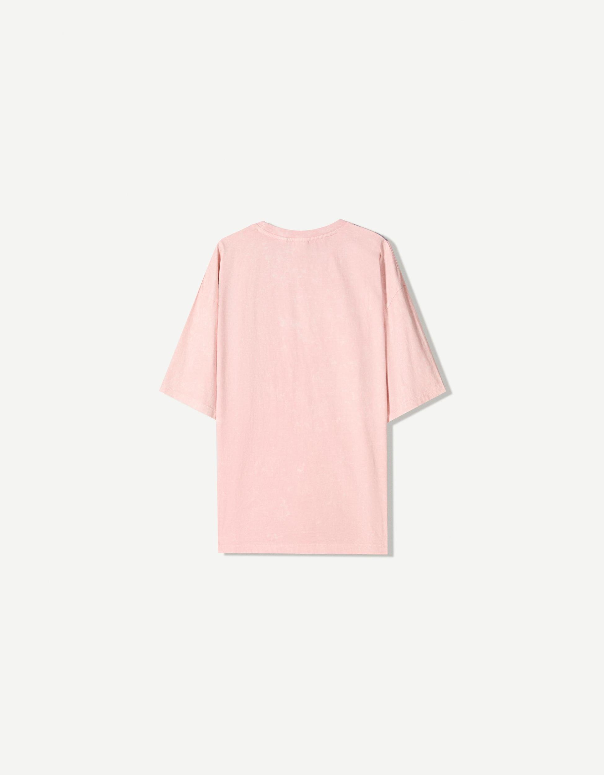 Oversized short sleeve printed T-shirt Product Image