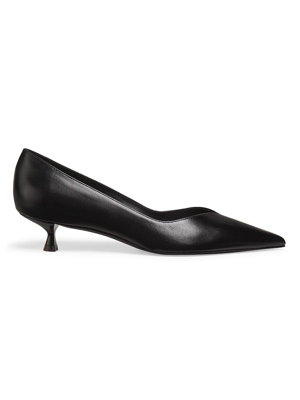 Stuart Weitzman Womens Eva 35 Pointed Toe Pumps Product Image