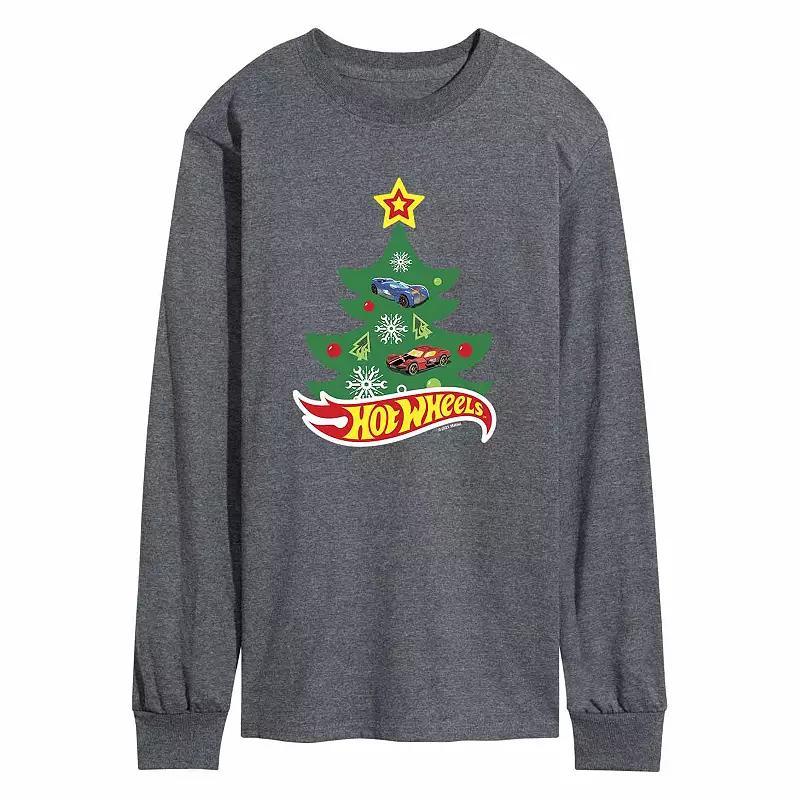 Mens Hot Wheels Christmas Tree Tee Product Image