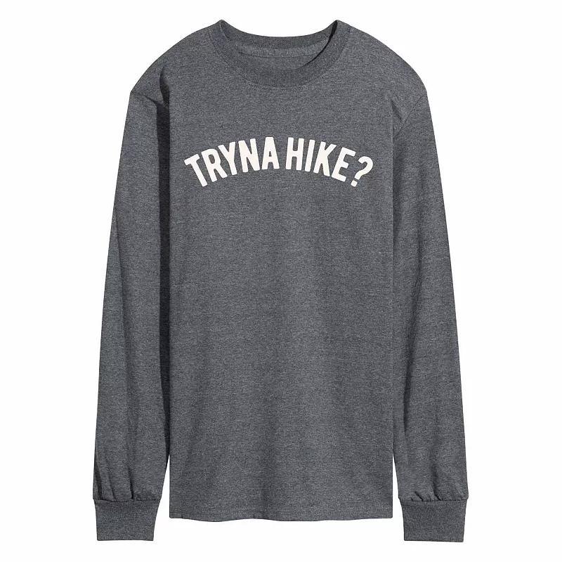 Mens Tryna Hike Tee Heather Grey Product Image