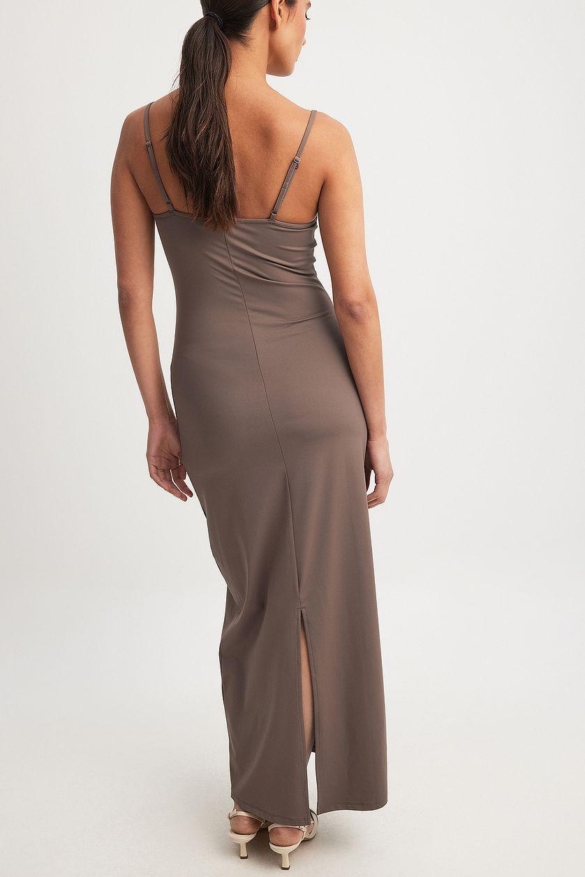 Body Hugging Slip Maxi Dress Product Image