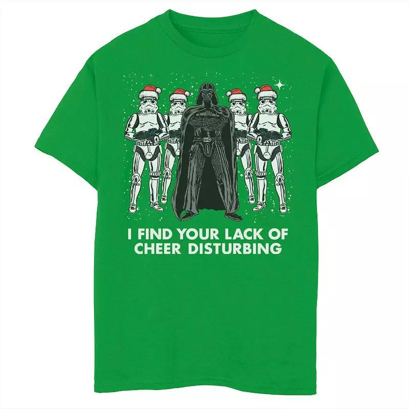 Men's Star Wars Vader Trooper Lack Cheer Christmas Tee, Size: 3XL, Kelly Product Image