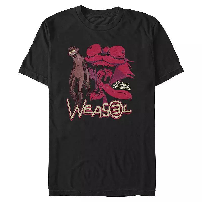 Big & Tall Creature Commandos Crazy Weasel Graphic Tee, Men's, Size: 3XL Tall, Black Product Image