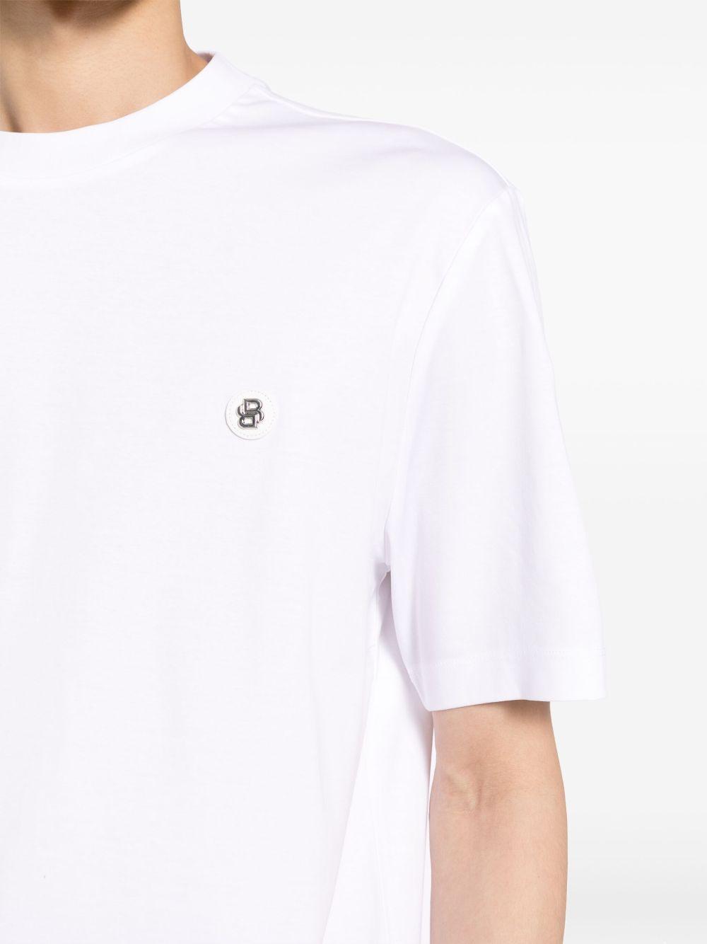 logo-plaque cotton T-shirt Product Image